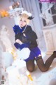 [Momoko葵葵] Artoria Pendragon Alter 黑枪呆女仆 P17 No.c9fc62 Image No. 7