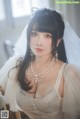 Coser@rioko凉凉子 Vol.073: 透明婚纱 (39 photos) P23 No.e9a087 Image No. 17